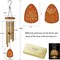 Cardinal Wind Chimes for Loss of Loved One 32",Memorial Wind Chimes in Memory of a Loved One, Cardinal Memorial Gift, Sympathy Bereavement Condolence Gift,Wooden,Golden